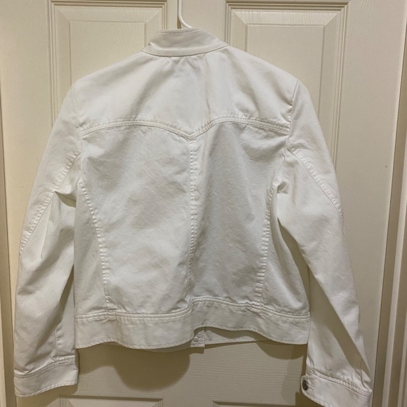 Chaps White Jacket-Size L - Picture 3 of 6